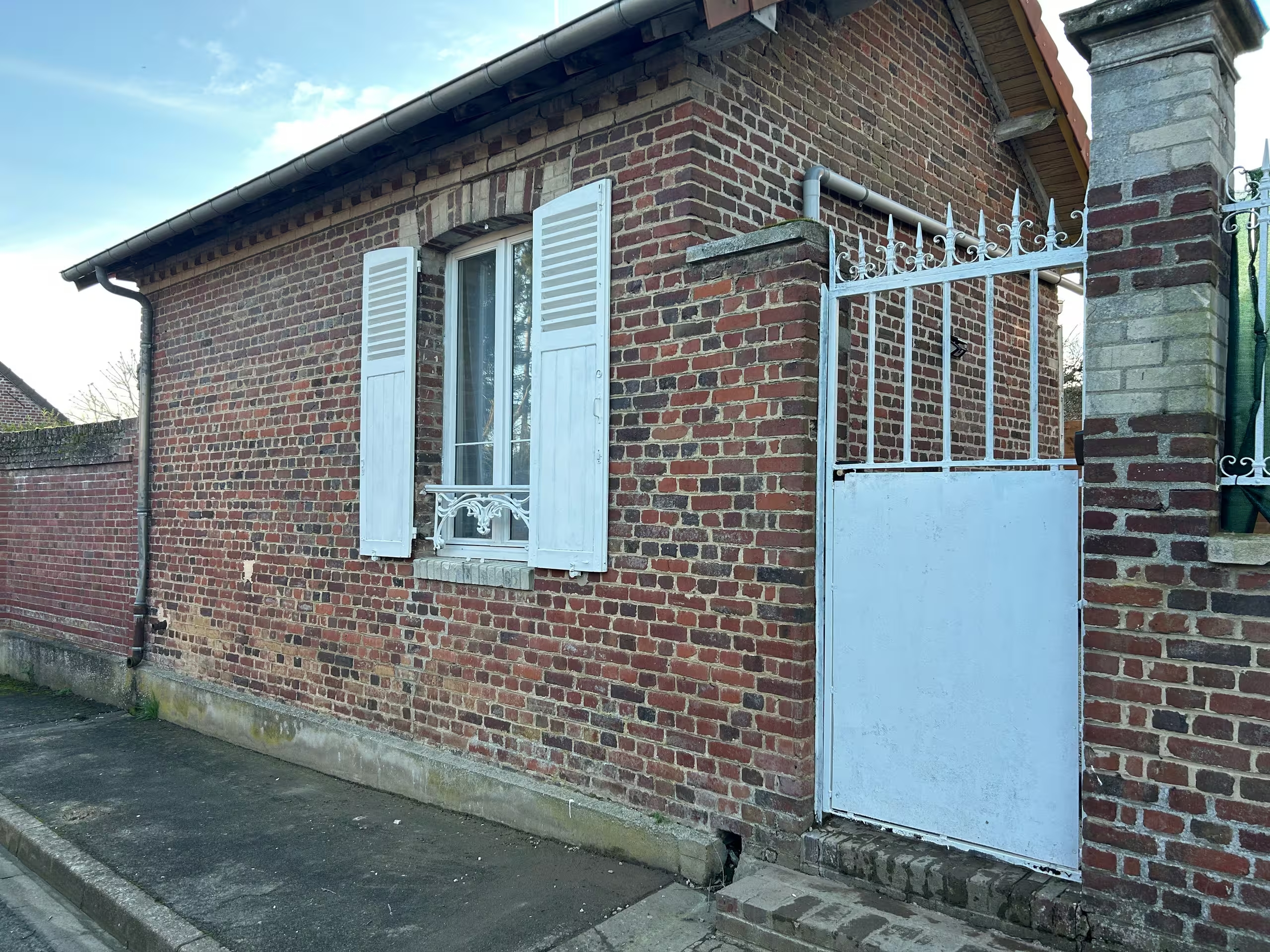 Façade en briques picardes