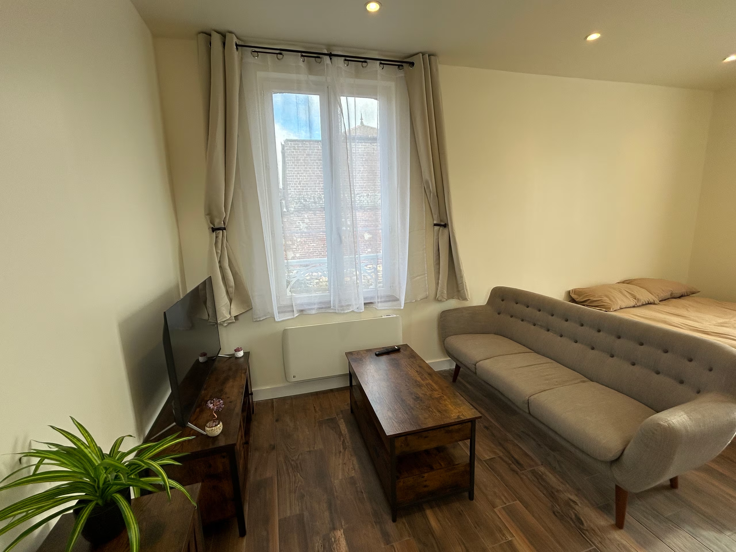 Espace détente avec Smart TV